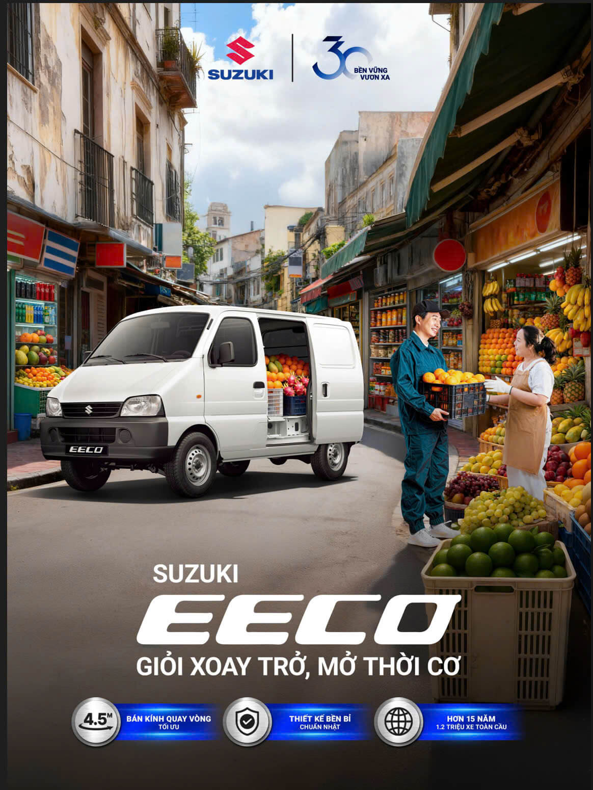 Suzuki Eeco Van giá xe, thông số